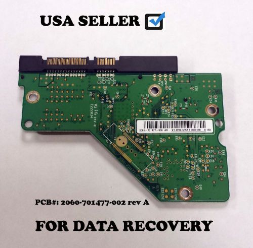 Western Digital WD5000AAKS PCB board 2061-701477-600 rev A), sata 3.5