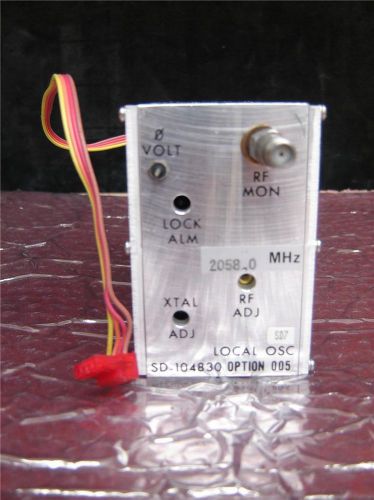 Harris Farinon 2058 MHz PLL Brick Oscillator SD-104830 OPT 005