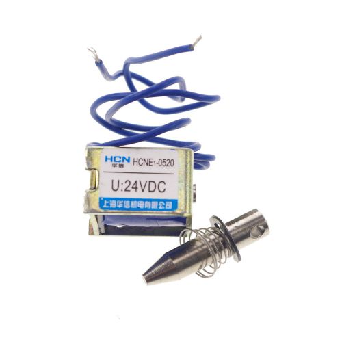 1 x pull release 10mm stroke 1.1kg force electromagnet solenoid actuator 24vdc for sale