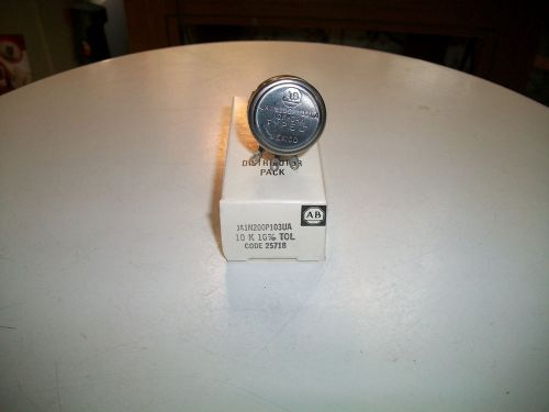 ALLEN-BRADLEY POTENTIOMETER #JA1N200P103UA - 10K 10%  NEW OLD STOCK