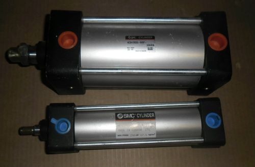 Lot of 2 SMC Tie-Rod Cylinder NCDA1B325-0450-X35CDN + NCA1KB200-0500N