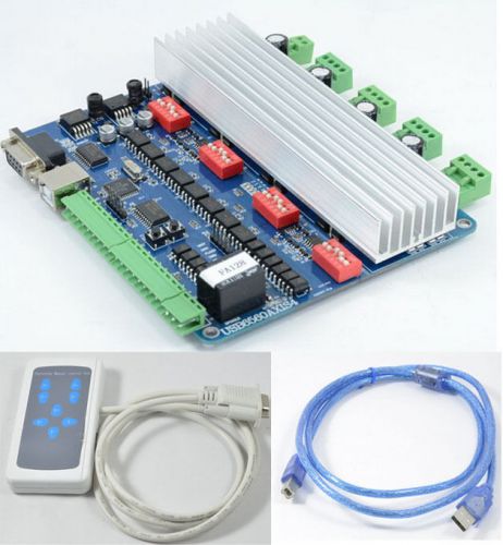 4 axis usb tb6560 2 phase stepper motor driver board+remote controller nema23 for sale