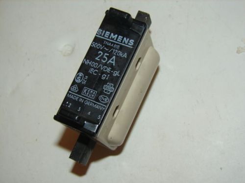 SIEMENS 3NA4-810/3NA48-10/3NA4810 FUSE 500V~/120KA 25A ***XLNT***