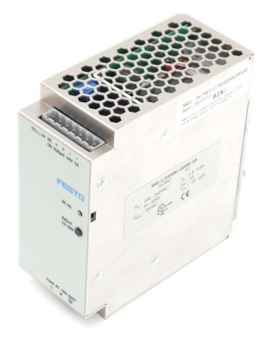 Festo SVG-1/230VAC-24VDC-5A Stepper Motor Drive Power Supply Unit Automation