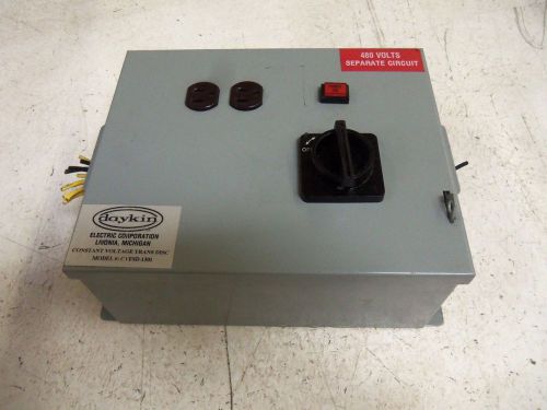 DAYKIN CVFSD-1301 TRANSFORMER *USED*