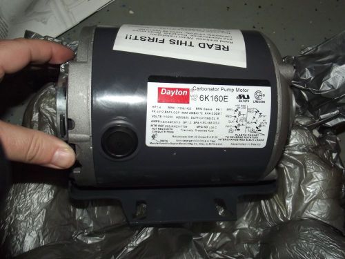 DAYTON 1/4 MOTOR 6K160E