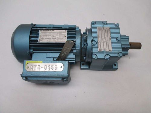 New sew eurodrive r27dt80n6 dft80n6 0.75hp 460v gear 8.16:1 137rpm motor d431104 for sale