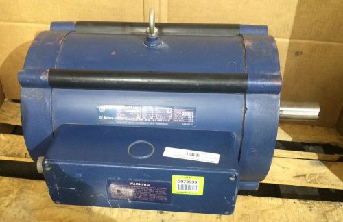 GE Energy Saver AC 25HP Motor ~ 5KS284AD205A ~ 1775 RPM ~ 200-230/460V ~ 284T Fr