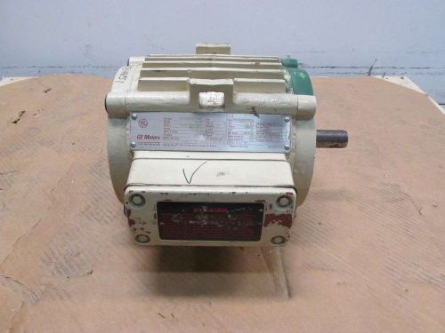 GE 5KS182SE105B 3HP 200-230/460V-AC 3515RPM 182T 3PH AC ELECTRIC MOTOR D401097