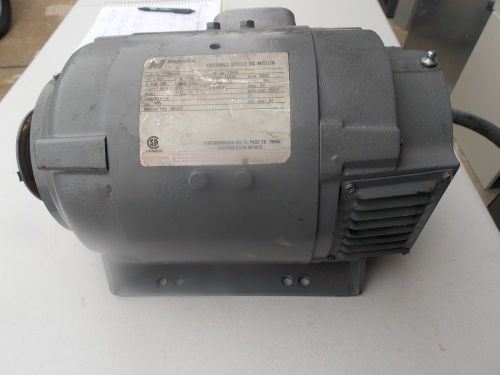 MAGNETEK  W245 DC MOTOR  1.5HP RPM 1750 FRAME 184AC DUTY  CONT.