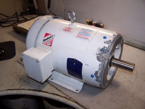 Baldor 10 hp electric motor 208-230/460 vac 3500 rpm 215tc frame 3 ? cwdm3711t for sale