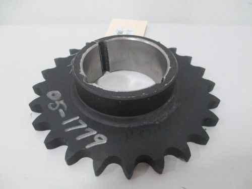 NEW MARTIN 80BTB24H 24 TOOTH STEEL 2517 BUSHED TAPER SINGLE ROW SPROCKET D247028