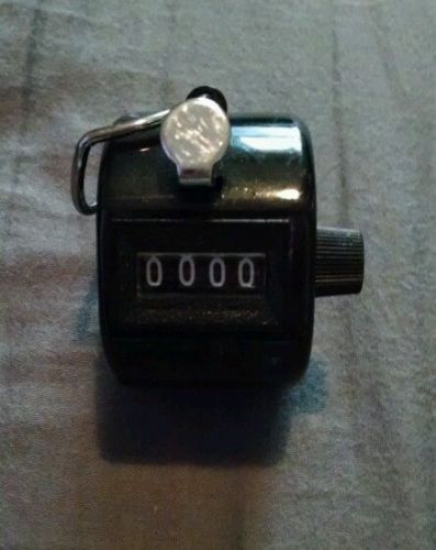 Black Adidas 4-Digit Mechanical Palm Counter