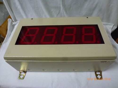 Amalgamated Instruments Large Digit (4-inch) Display LD4-BC-ACH-100R4 Good Used