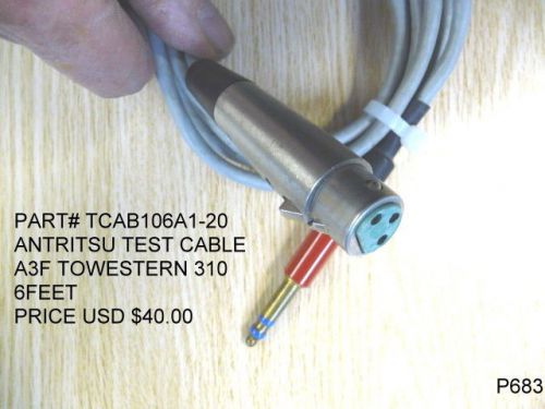 TEST CORD AF3 SWITCH CRAFT XLR3 TO WESTERN 310