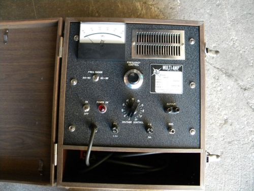 Multi-Amp Frequency Control Test Set model FG-50-M