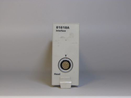 Agilent 81618A Detector Module for 8164A, 8163A or 8166A, 8163B, 8166B, 8164B