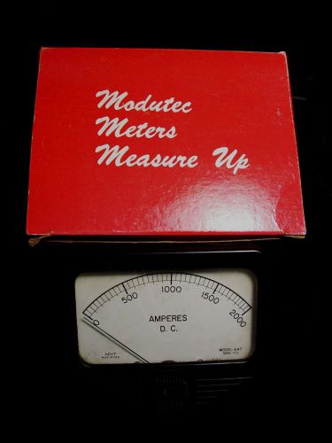 15 volt DC Panel meter. made by Modutec for Rapid Power.