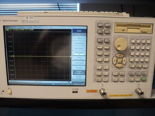 AGILENT E5071B NETWORK ANALYZER **Opt. 214,015,UNQ**