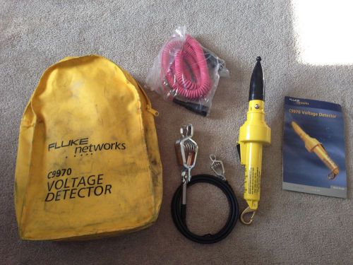 Fluke C9970 Voltage Detector Ground Cable Etc Used