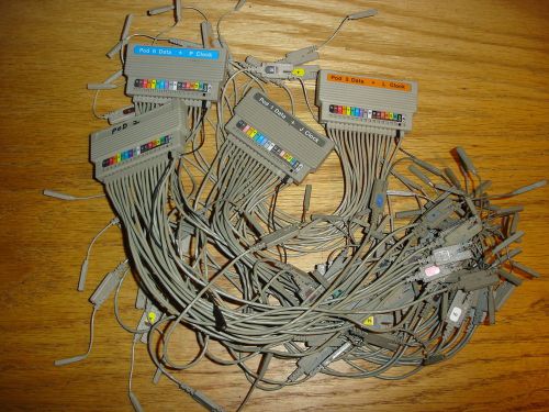 HP 01650-61608 Pod 40 pin Logic Analyzer Probes 4 pcs