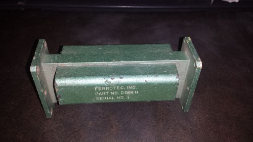 Ferrotec P/N D264H Waveguide Circulator