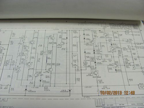 CALIFORNIA INSTRUMENTS MANUAL 1001T: AC Power Source- Instruct schem #18200 COPY