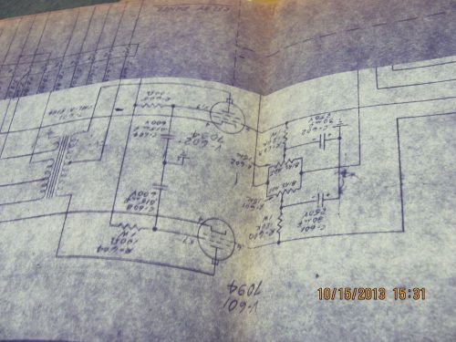 Cml manual 1450-e: variable freq. generator-operating instructions&amp;svcnote 19070 for sale