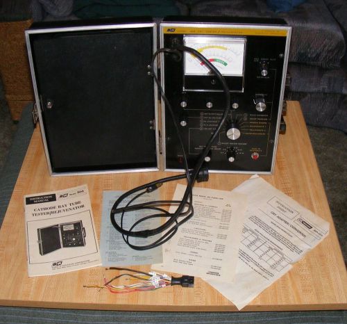 VINTAGE B&amp;K MODEL 466 CRT/TESTER REJUVENATOR PLS  INSTURCTION MANUAL /PARTS LIST