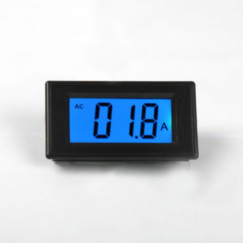 20pcs 3 1/2 blue lcd digital amp meter ac 100a + panel voltmeter amperemeter for sale