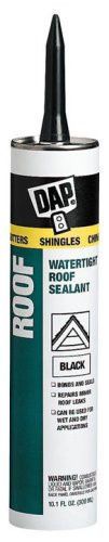 New dap 18268 black tite roof sealant 10.1-ounce for sale