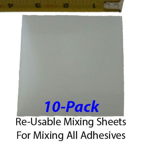 10-pack - re-usable mixing sheets (3x5-inch size) for sale