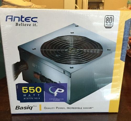 Antec Believe It  550 Watt ATX12V V2.3