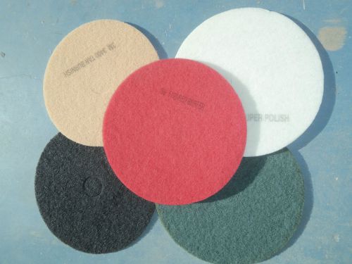 3M 20&#034; Floor Pads- Scrubbing, Burnishing, Polish, Stripping Cleaning - PER EACH-