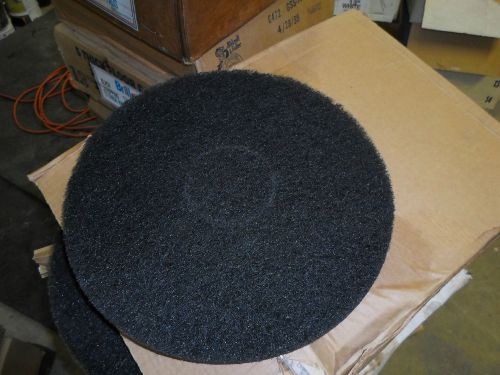 13&#034; Floor Stripping Pads, Black, NOS, Case of 5