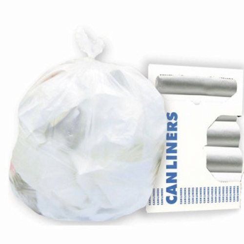 60 Gallon Clear Trash Bags, 38x58, 17mic, 200 Bags (BWK 385817)