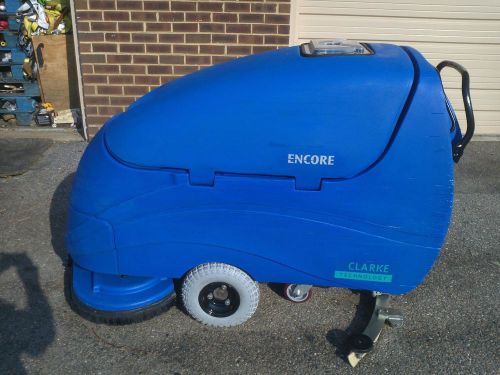 Reconditioned clarke encore s33 walk-behind 33&#034; floor scrubber under 800hours for sale