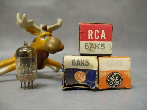 6ak5 vacuum tubes  ge / rca lot of 3 for sale