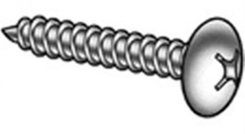 #10x1 1/2 Sheet Metal Screw Phillips Truss Hd Type A Steel / Zinc Plated Pk 100