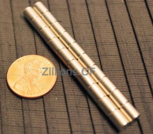 20 neodymium magnets 3/16 x 1/4 disc rare earth n42 for sale