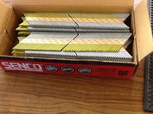 SENCO GE24ASBK 2 3/8&#034; x .113&#034; 8d-RING SHANK HOT DIPPED GALVANIZED Nails - NEW