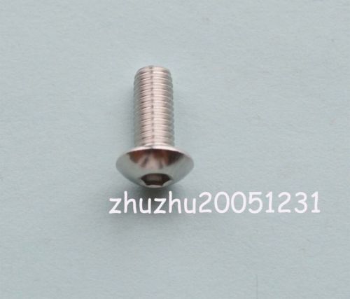 150pcs New Metric Thread M5*12  Stainless Steel Button Head Allen Screws Bolts