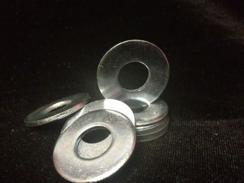 (335) 3/8 USS Flat Washers - Zinc (5lbs)