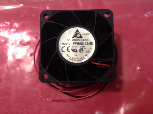 LOT 1000x FFB0612SHE Delta 60mm x 38mm Brushless Fan 12V 0.83A FLEXBOX NEW