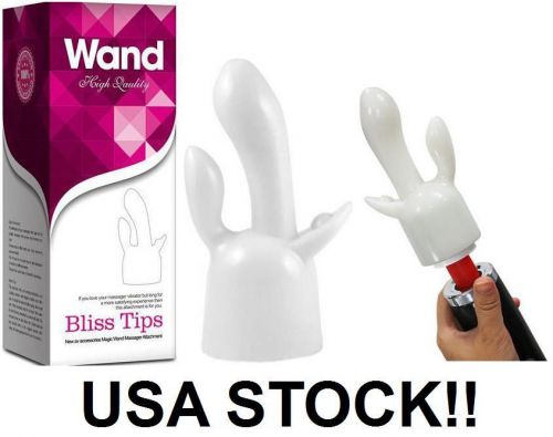 Triple Head BlissTip Magic Wand Massager Attachment Head Hitachi Fetish