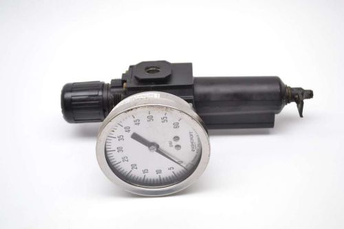 Norgren b73g-3ak-qd3-rmg 250psi 3/8 in npt pneumatic filter-regulator b440184 for sale