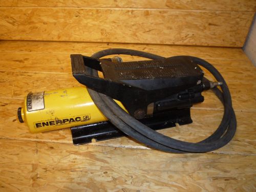 ENERPAC PA-133 Hydraulic Pump Air operated Foot 6&#039; HOSE - FREE SHIPPING