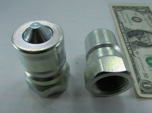 Lot 2 Snap-Tite 3/4&#034; NPT Hydraulic Hose Coupler Nipples, 4000 PSI 72N12-12F, New