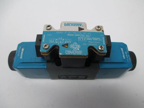 NEW VICKERS DG4V-3-3C-VM-FW-B6-60 110/120V SOLENOID HYDRAULIC VALVE D265763