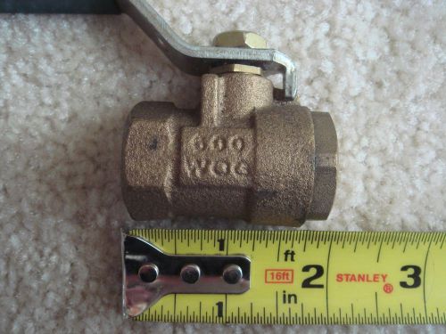 New hammond (8500 series) 3/8&#039;&#039; 600 wog bronze ball valve for sale